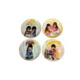 (4) Vintage De Grazia Collectorï¿½s Plates.