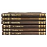 (6) Vintage 1970ï¿½s  'The Old West' Time Life Books