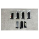 Assortment of 9mm magazines including smith and