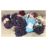 Multiple Skeins of Yarn LOOPS BOUCLE,