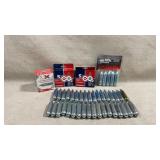 collection of 12-gram CO2 cartridges and