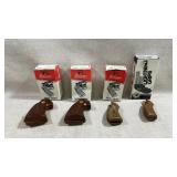 3 pairs of Vtg pachmays fine gun accessories and