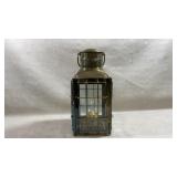 Vtg brass Nautical Lantern Candle Holder Hanging
