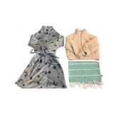 Womenï¿½s Robe, Sherpa Jacket, Beach Blanket/Towel