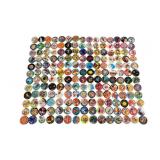 260+ Vintage 1990s Collectors Milk Cap POGS +