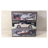 Vintage beam decanters 74ï¿½ Mercedes still full,