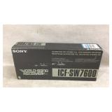 Sony ICF-SW7600 World-Band Receiver, a vintage