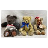 Vtg "Berly Bear Handcrafted Originals" dark