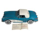 Franklin Mint 1960 Chevrolet Corvette Convertible