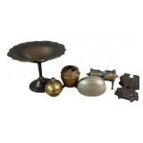 Antique/Vintage Trinket Holders, Desk/Wall Clip,