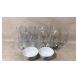 Glassware and Ceramic Bowls Collection