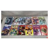 collection of 12 assorted comic books