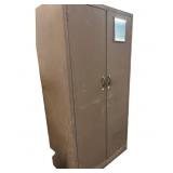 Vintage Metal Garage Cabinet (not heavy)