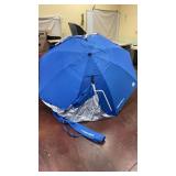 blue Sport-Brella portable all-weather and sun