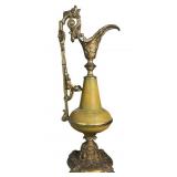 Vintage Brass Decorative Ewer Pitcher Urn