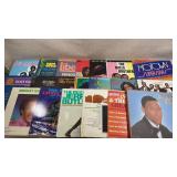 collection of vintage records from the 1960s