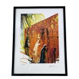 Salvador Dali "Wailing Wall" Facsimile Signed