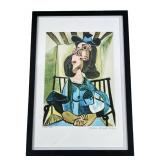Pablo Picasso "Woman With A Hat In An Armchair"