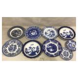 Blue and White Decorative Plates