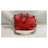 red Dooney & Bourke Florentine Vachetta Leather