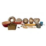 Vintage Assorted Kitchen Utensils & Decor,
