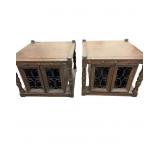 1960s Spanish Revival Wooden End Tables