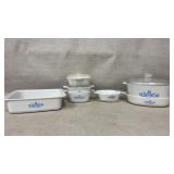 Corning ware Blue Corn Casserole Dishes