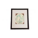 John Helmich Signed Artist Proof Bathroom Print