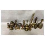 Brass Elephant Claw, Temple, Dinner Bells