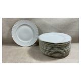 vintage dinner plate by Harmony House Fine China