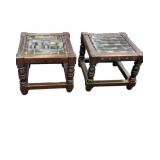 1960s Spanish Revival Foot stools