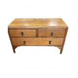 Vintage Arts & Crafts Golden Oak Dressing