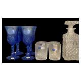 Vintage Fostoria Washington Goblets, Crystal