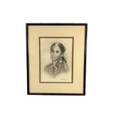 1997 Velyda Schmunk Original Pastel/Oil Portrait