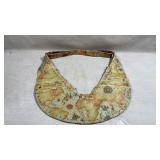 Sash map-print crescent or shoulder bag f