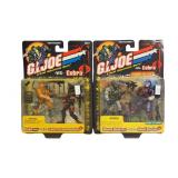 (2) Early 2000ï¿½s G.I. Joe Action Figures in