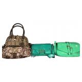 (4) Womenï¿½s Purses/Handbags. Steve Madden, Guess,