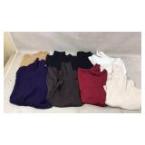 Ladies New Condition Turtle Neck Sweaters