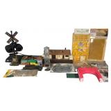 Assorted Misc. Vintage Plastic Train Accessories