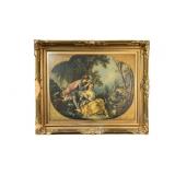 Vintage Framed Franï¿½ois Boucher "Spring" Print