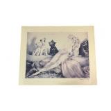 Louis Icart "Perfect Harmony" Vintage Print