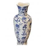 Blue and White Porcelain Large Vase