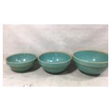 Vintage stoneware bowls