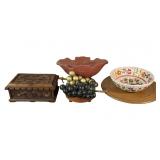 Vtg. Italian Made Trinkets/Decor. Alabaster