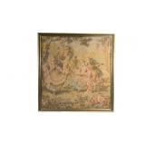 Vintage French Rococo-style Tapestry Panel