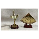 vintage brass scientific and astronomical