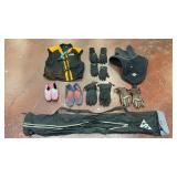 collection of outdoor recreation and water/snow