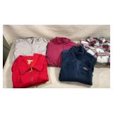 collection of five casual ladies outerwear and