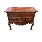 Chippendale-style lowboy or small chest of