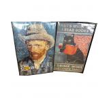2 Poster Prints Vincent Van Gogh and Cat Readinf